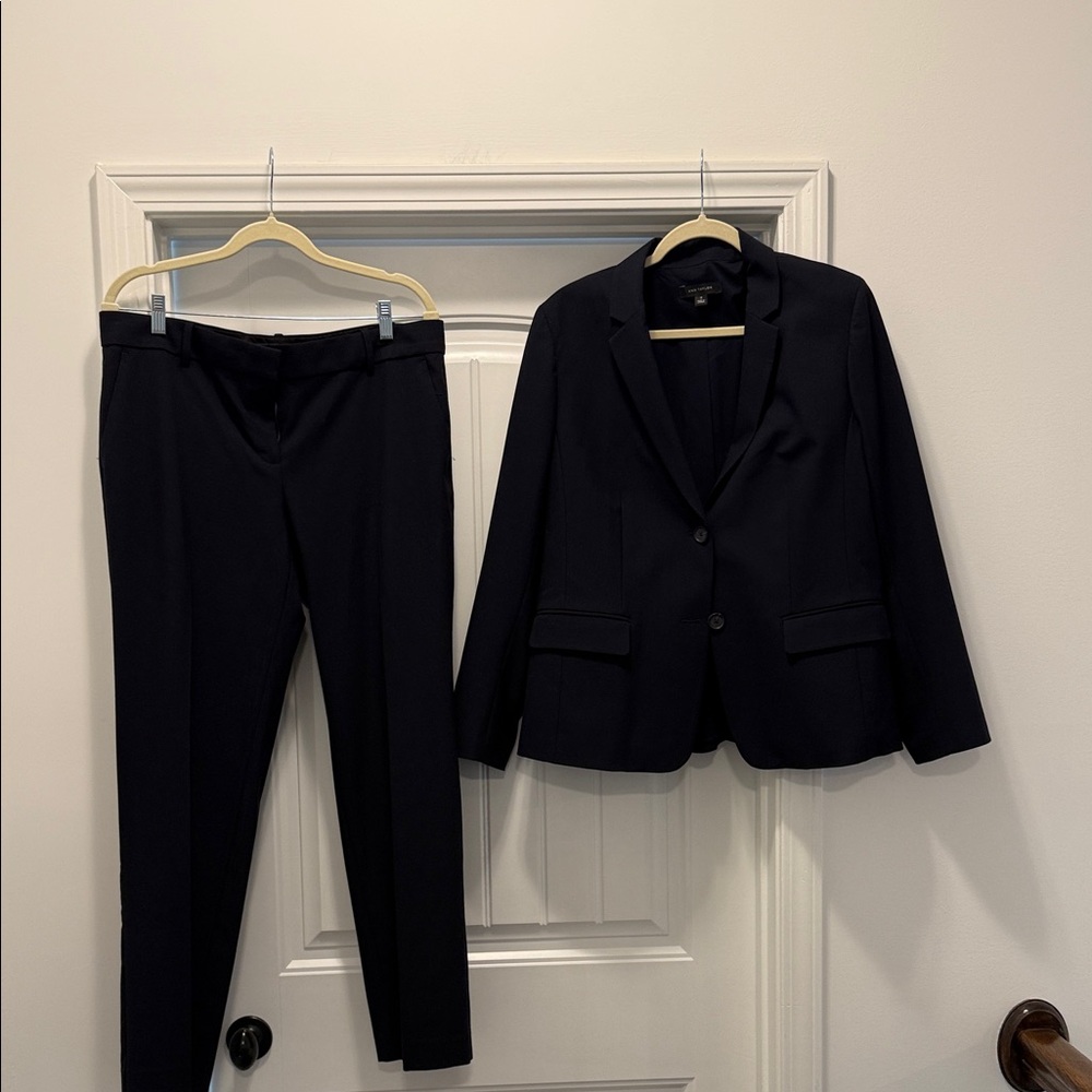 NWOT Ann Taylor Navy Suit